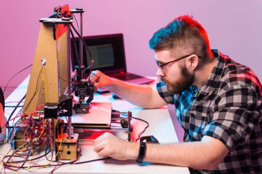 3D yazıcı kullanma office erkek mimar