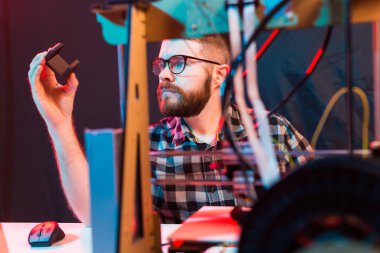 3D yazıcı kullanma office erkek mimar