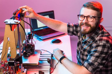 3D yazıcı kullanma office erkek mimar