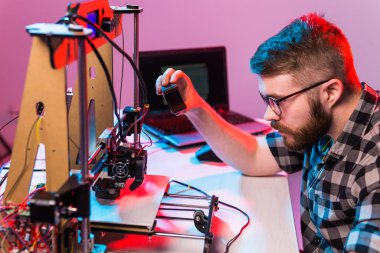 3D yazıcı kullanma office erkek mimar