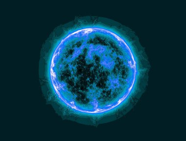 Bir yaşam hücrenin bir tema üzerine soyutlama