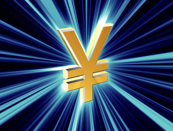 Symbol currency yen Royalty Free Stock Photos