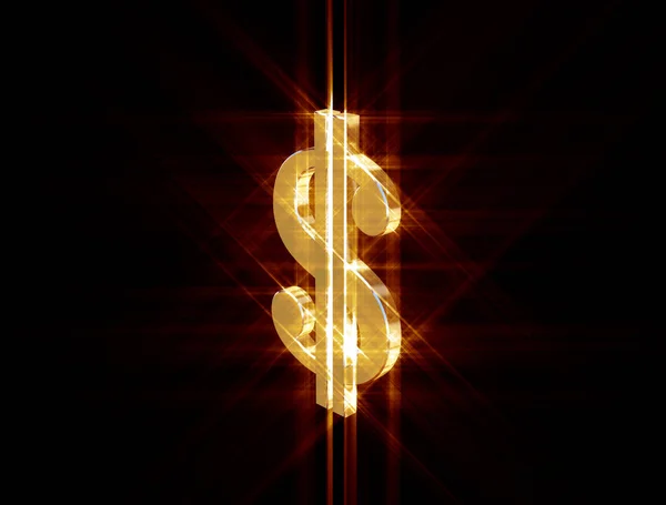 Sembol para birimi Doları — Stok fotoğraf