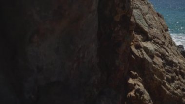 Noktası Dume ocean beach California