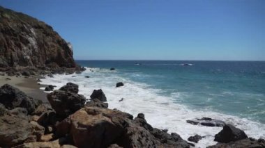 Noktası Dume ocean beach California