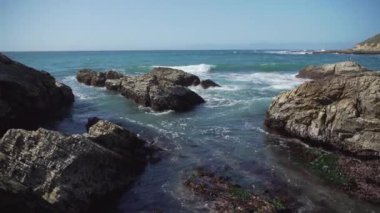 Spooners Cove kayalardan doğru pan