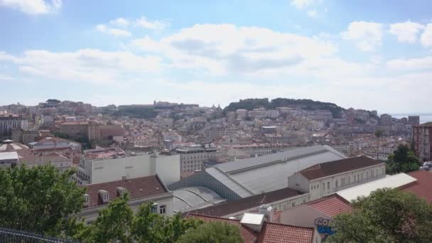 Медленная левая часть Лиссабона — стоковое видео