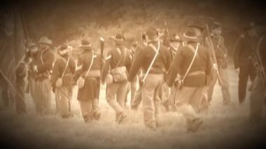 İç Savaş askerleri (Arşiv görüntüleri sürümü yeniden gruplama)
