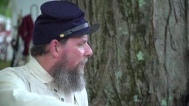 Profili bir iç savaş asker