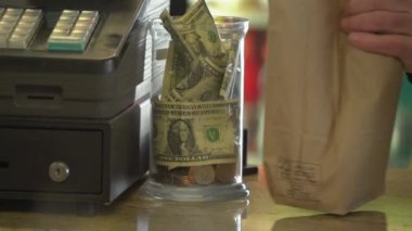 Tam ucu kavanoz yakınındaki kayıt