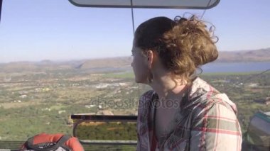 Turist gelen kablo araba içinde sol arıyorsunuz