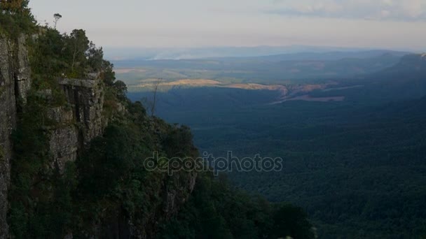 El lapso de tiempo en la ventana de Dios Sudáfrica — Vídeos de Stock