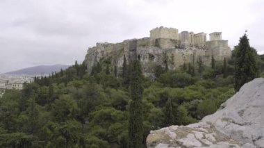 Süpürme Parthenon şehir Yunanistan için vurdu.