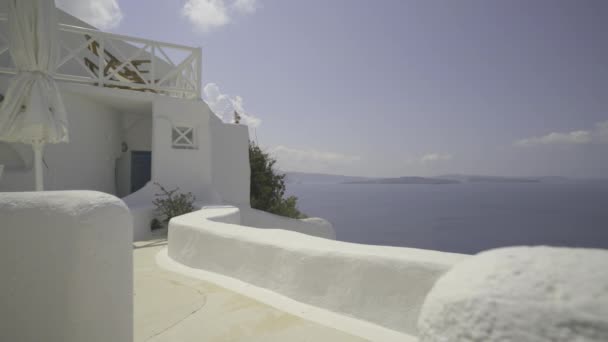 Dolly prise de vue magnifique Santorin 