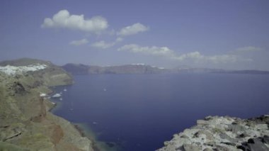 Oia Santorini için pan