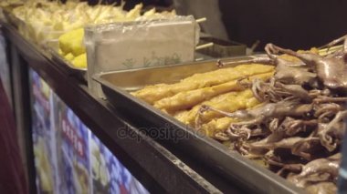 Sokak gıda Çin pazarının tipik