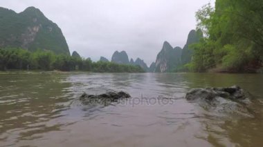 Ylong Nehri su düzeyinde görüntülemek