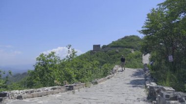 Great Wall bir tur Batı adam
