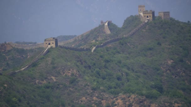 Plusieurs tours le long de la Grande Muraille — Video