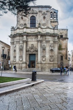 Saint Chiara kilise Lecce in Puglia, İtalya