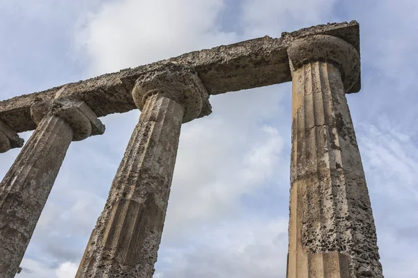 Παλατινή πίνακες, ιερό της Ήρας στην Metaponto, Μπαζιλικάτα, Ιταλία — Φωτογραφία Αρχείου