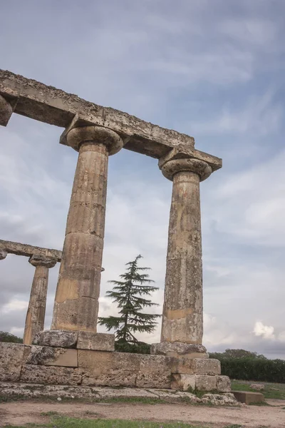 Mesas Palatinas, Santuario Hera en Metaponto, Basilicata, Italia —  Fotos de Stock