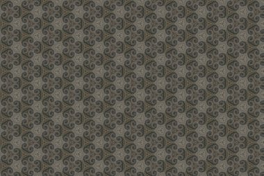 Arka plan veya duvar kağıdı için geometrik etnik desen tasarım