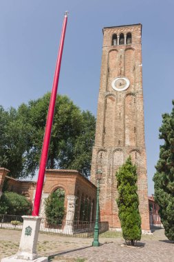 Çan kulesi Murano, Venedik, İtalya, San Donato Kilisesi