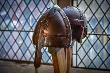 Viking kask yakın çekim