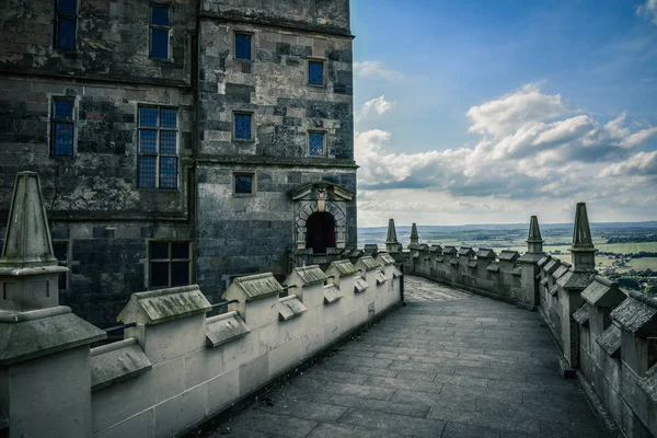 Замок Болсовер в Великобритании — стоковое фото