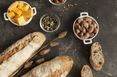 Fransız buğday ekmeği, buğday ekmeği.