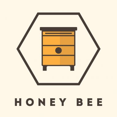 çizgi film arı ev etiket