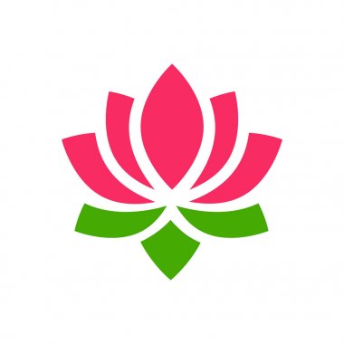 şirin lotus vektör çiçek