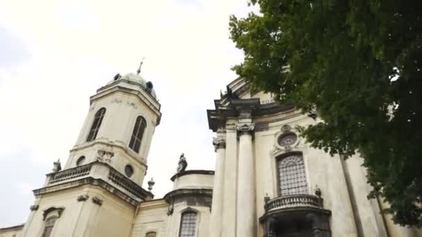 Екстер'єр архітектури Домініканський собор — стокове відео