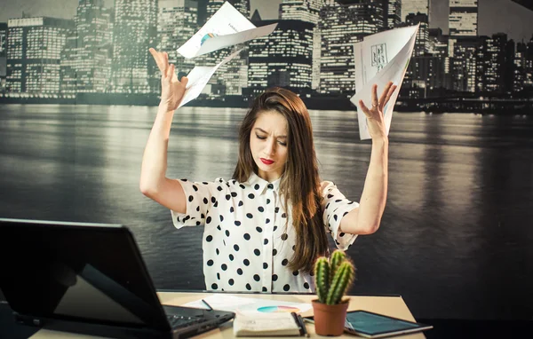 El estrés laboral — Foto de Stock