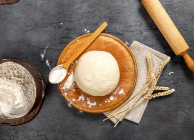 Buğday, haddeleme-pin ve un ile hamur