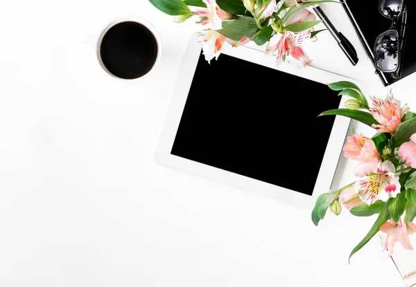 Ofis Masası tablet, ofis aksesuarları ile