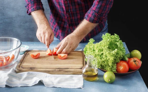 Салат для приготовления пищи — стоковое фото