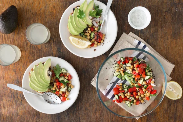 Ensalada vegetariana de verano —  Fotos de Stock