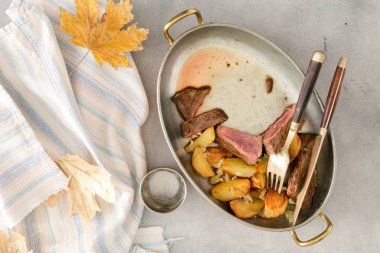 dana biftek kızartma