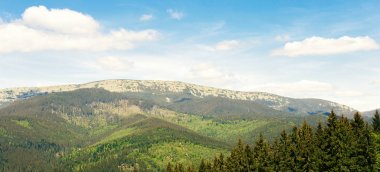 Manzaralı dağ manzarası