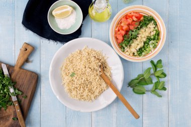 yemek vejetaryen salata 