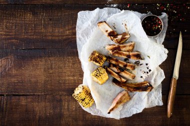 Soslu ızgara sığır eti biftek