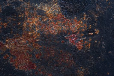 Paslı metalin doku arkaplanı kapat