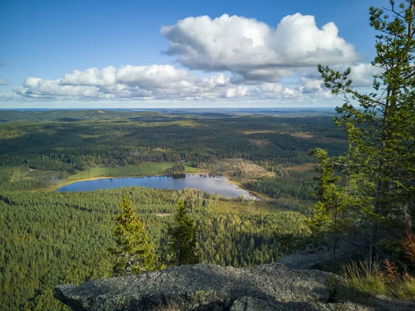 Top View Blacksas Mountain Halsingland Svédország 2019 Nyár — Stock Fotó