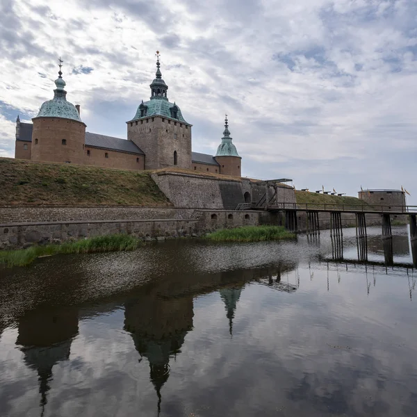 Panoramic View Kalmar Castle Kalmar Smaland Sweden Summer 2018 — стокове фото