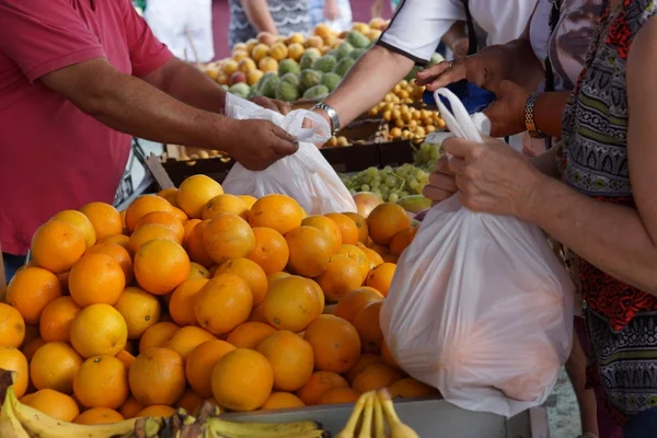 Portakal İspanya meyve pazarında