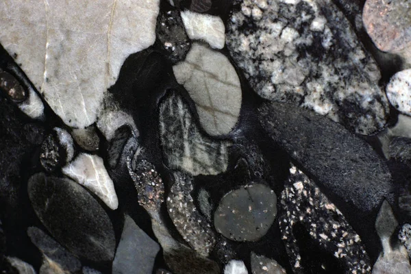 Hintergrund natürliche Granit Nero Marinace. — Stockfoto