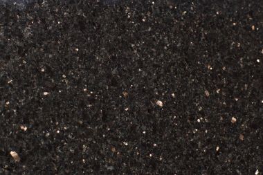 Doğal taş yıldız gökadası Black Extra, siyah granit, parlak parçacıklar