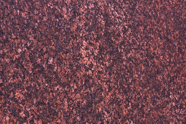 Natural stone of red color, granite Balmoral Red. — Stock Photo, Image